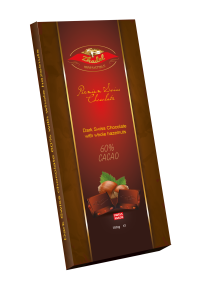 Mariage parfait du lait, noisettes et du cacao